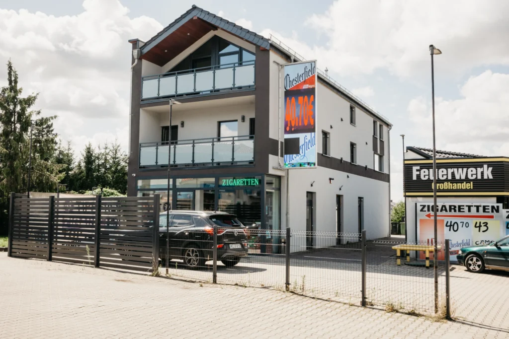 Grażka widok z zewnątrz - apartamenty Łęknica